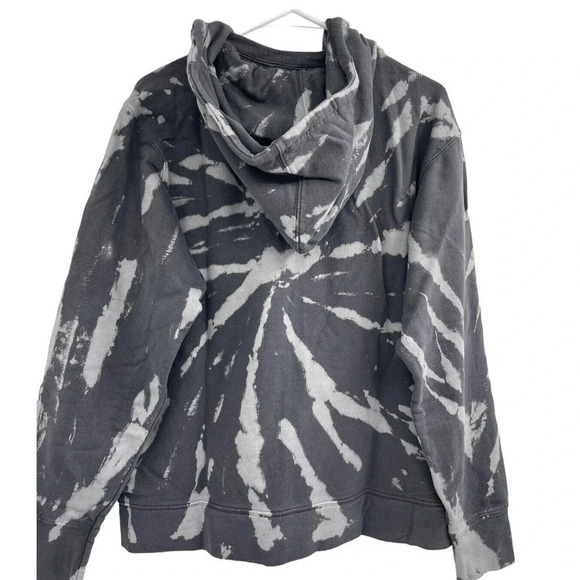 Free People Sandrine Sweatshirt Size M Rose Tie Dye Full Zip Hoodie Jacket - Picture 6 of 11